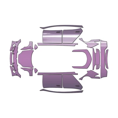 Tesla Model S 16-20 PreCut Paint Protection Film Piano Black Wrap Color Change - Image 1 of 4