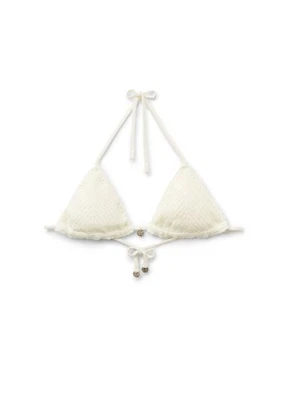 Top de bikini triángulo para mujer traje de baño de ganchillo verano playa traje de baño Foto 1 de 4