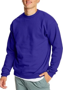 Hanes Men's EcoSmart Fleece, Pullover Crewneck Sweatshirt, 1  Pack,3XL - Picture 1 of 5