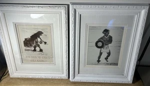 Pair of Kim Taylor Reece Prints WOOD Frame Hula Kahiko Photo Hawaii - Picture 1 of 8