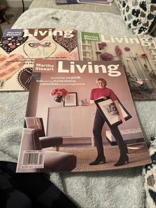 LOT Of 3 Martha Stewart LIVING Magazines February 1996 & 1997 March 1997 - Picture 1 of 4