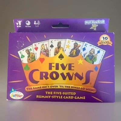 Five Crowns, The Five-Suited Rummy-Style Card Game… Kings Go Wild! - Image 1 of 2