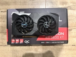 ASUS Radeon RX 6600 XT Dual OC Edition AMD Gaming GPU Graphics Card 8 GB 1080FHD - Picture 1 of 7
