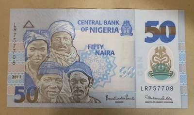 2011 Nigeria 50 Naira Note - Image 1 of 2
