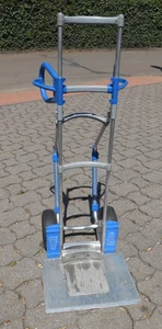 Alu - Sackkarre, Stapelkarre Expresso Tragkraft 300 KG mit zweiter Trägerplatte - Bild 1 von 11