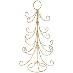 Bard's Gold-toned Twisted 16 Arm Ornament Display Tree, 24" H x 19" W x 19" D - Picture 1 of 2