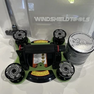 Windshieldtools CYCLONE 2 GREEN windshield Removal Tool. - Picture 1 of 4
