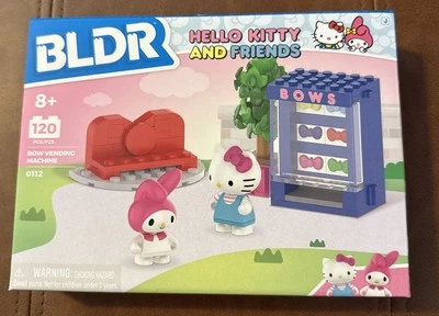 BLDR 0112 Hello Kitty and Friends máquina expendedora de arco juego de construcción 120 piezas Foto 1 de 4