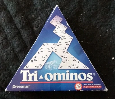 Vintage Game • TRIOMINOS • Classic Family Game For 2 - 6 Players • Pressman - Image 1 of 4