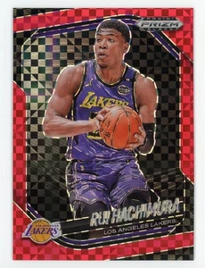 2024-25 Panini Prizm Black #132 Rui Hachimura Red Power Prizm /75 - Picture 1 of 2