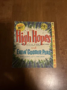 Golden Record 45 RPM High Hopes and Eatin' Goober Peas - Picture 1 of 4