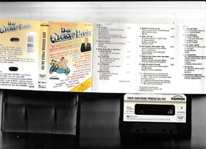 Musik Kassette MC - Der grosse Preis 88/89 - Schlager ZDF 1988 1989 - Picture 1 of 1