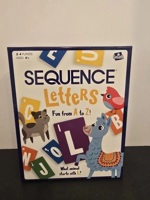 SEQUENCE Letters- Board Game - Kids Educational Alphabet Learning Game - Ages 4+ - Image 1 of 2