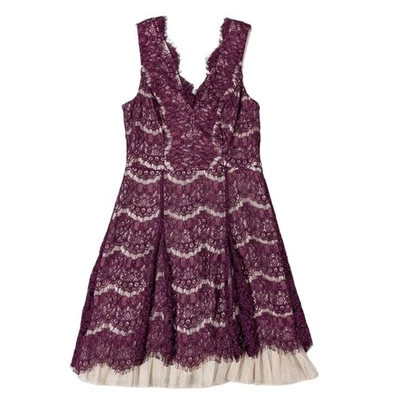 Mini Vestido Formal Sin Mangas Trixxi Clothing Company Para Mujer Talla Mediana Granate Foto 1 de 4