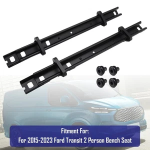 2Pcs Seat Bracket Floor Track Bracket For 15-23 Ford Transit 2 Person Bench Seat - Bild 1 von 12