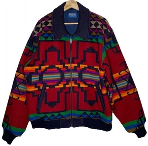 Pendleton VTG High Grade Western Wear Chief Joseph Native Wool Jacket Coat XL - Picture 1 of 7