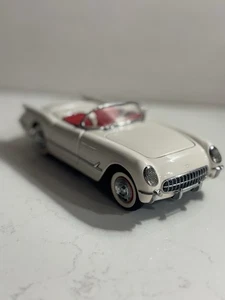 1:43 Franklin Mint Precision Models 1953 Chevrolet Corvette Convertible Cream - Picture 1 of 10