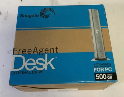 Seagate ST305004FDA2E1-RK 500 GB FreeAgent Desk External Hard Drive "B7C" - Image 1 of 4