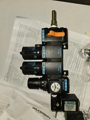 rexroth filter assembly pv08-02-0000 pf08-02-sroo pm08-02-br00 pr08-02-fogo - Image 1 of 4