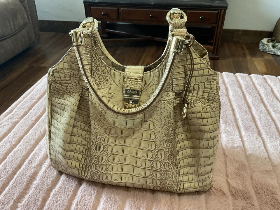 BRAHMIN Celia bayard leather satchel hobo bag  - Image 1 of 4