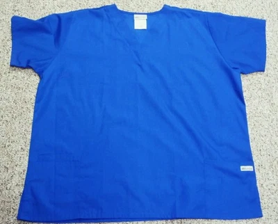 Uniform Advantage UA Scrubs Women's Top - NEW - Royal Blue - SIZE 3X - Image 1 of 4