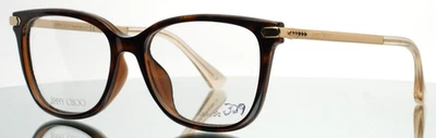 JIMMY CHOO JC 174 N0K Tortuga Mujer Semi Gato Anteojos 53-16-140 B:42 Foto 1 de 4