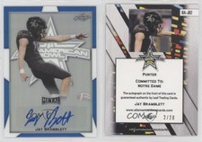 2019 Leaf Metal US Army All-American Bowl Blue /20 Jay Bramblett #BA-JB2 Auto