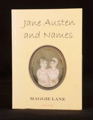 2002 Maggie Lane Jane Austen and Names Signed First Edition Uncommon Signed - Image 1 of 4