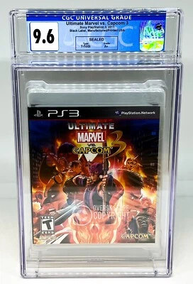 Ultimate Marvel vs Capcom 3 - PS3 - CGC 9.6 A+ Sealed Graded Not VGA | WATA - Image 1 of 2