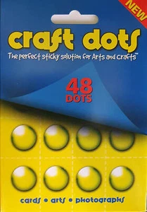 2 x Craft Adhesive Dots Permanent Adhesive Pack of 48 - Picture 1 of 1