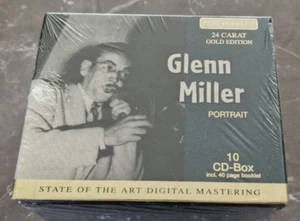 Glenn MILLER - Portrait, versiegelte 10 CD Box, 40 page Booklet, 24 Carat GOLD ! - Bild 1 von 3