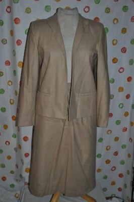 Vintage 1980's PANTHER women's 11/12  wool JACKET SKIRT OUTFIT retro Chic EUC - Image 1 of 4