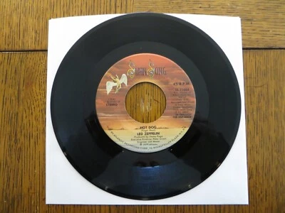 Led Zeppelin – Fool In The Rain / Hot Dog - 1979 - Swan Song SS 71003 7" Single - Image 1 of 2