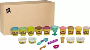 HASBRO PLAY-DOH EISCREME SPIELKNETE SET MIT COLOR BURST KNETE / AMAZON EXCLUSIVE - Bild 1 von 1