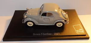 A Uh Universal Hobbies Simca 5 Sedan 1937 Posts Position Ptt 1/43 IN Sealed Box - Picture 1 of 5