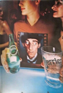 Original Vintage French Advertising Poster "Perrier"FELDMAN ca 1990 69" X 47" - Picture 1 of 1
