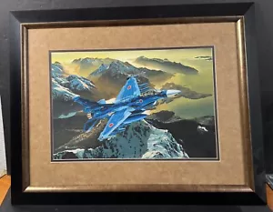 Japan JASDF Lockheed F-2 Original Painting by Masao Satake - Picture 1 of 24