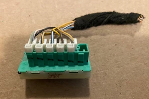 2013-2016 Dodge Dart Star Connector Can Bus Network Gateway 6 Green / White - Picture 1 of 1
