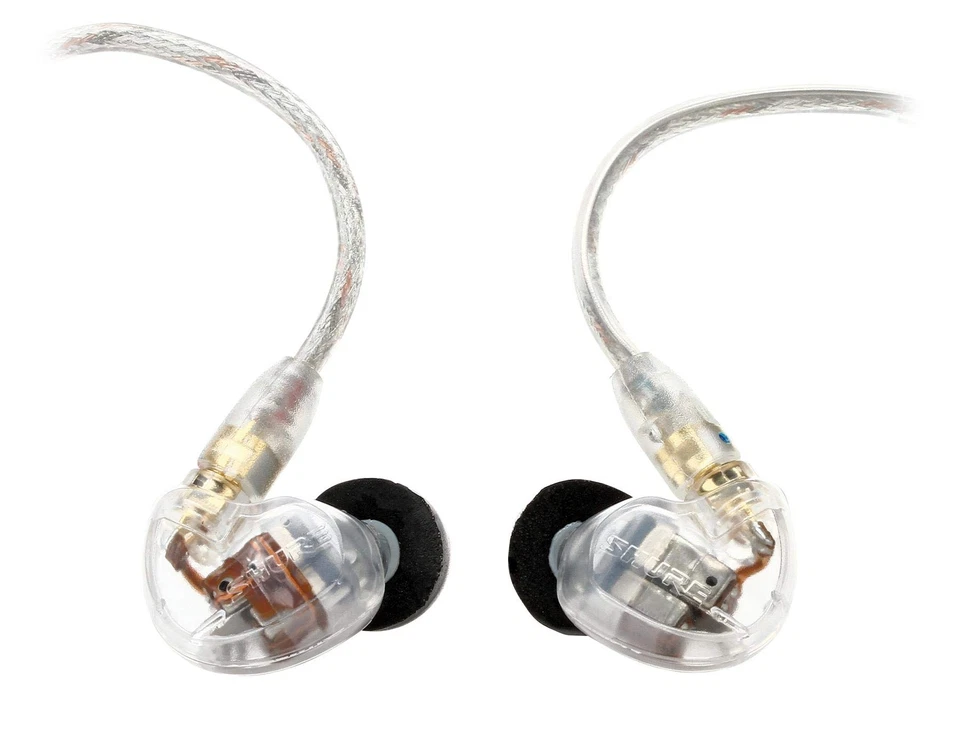 Shure SE535 Pro In-Ear Sound Isolating Earphones, Clear - Image 1 of 1