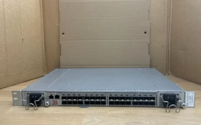 Brocade 5000 4GB 16 Port Active FC Switch & Brackets Brocade 80-1000659-01 - Image 1 of 4