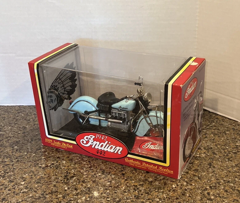 1 10th Strombecker Tootsie Toy Diecast 1942 Indian 442 Motorcycle