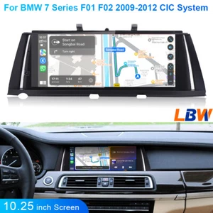 For BMW 7 Series F01 F02 2009-2012 CIC System 10.25 inch Car Multimedia Screen - Imagen 1 de 12
