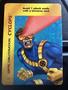 1995 MARVEL OVERPOWER CYCLOPS- OPTIC OBLITERATION - Picture 1 of 2