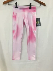 NWT Athletic Works Active Leggings Space dye pink Girls Pockets XS, XXL - Picture 1 of 4