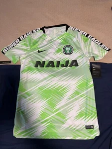Neu Nike Nigeria 2018 World Cup Training Kit Trikot Med Herren RAR Naija - Bild 1 von 5