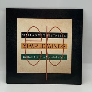 Simple Minds - Ballad Of The Streets - OZ PRESS 7" 45RPM VINYL LP - NEARMINT - Picture 1 of 4