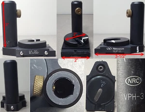 Flexibilidad de posicionamiento base universal Newport BUP-2 + disco de rotación libre - Imagen 1 de 12