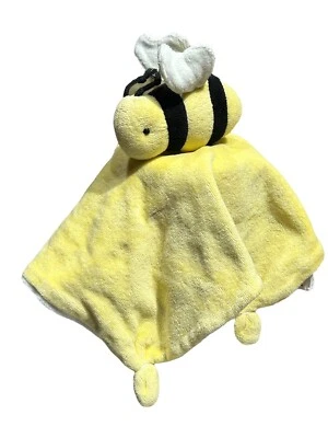 Burts Bees Lovey Bumble Bee Manta de Seguridad para Bebé Amarillo Suave Algodón Orgánico Foto 1 de 4