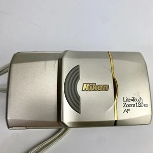 Nikon Lite Touch Zoom 120 ED AF 35mm Point Shoot Camera - For Parts - Read - Picture 1 of 11