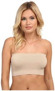 Coobie 178813 Womens Basic Wireless Bandeau Strapless Bra Nude Size One Size - Picture 1 of 2